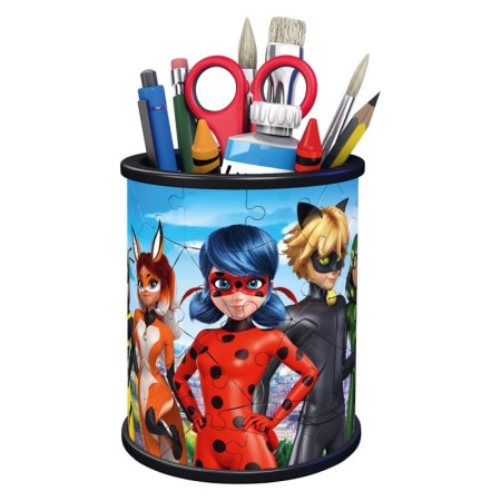 Ravensburger - Puzzle 3D suport pixuri Miraculous 54 piese Ravensburger - 1